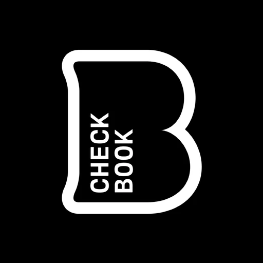 Checkbook, Black icon