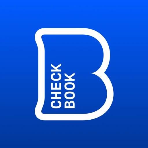 Checkbook, Blue icon