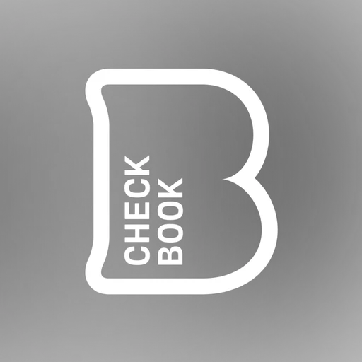Checkbook, Glass icon