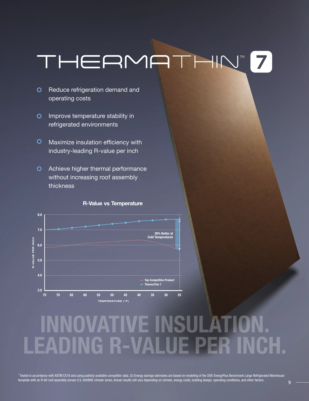 Preserving cold storage through innovative building solutions: the cold storage brochure, page 9