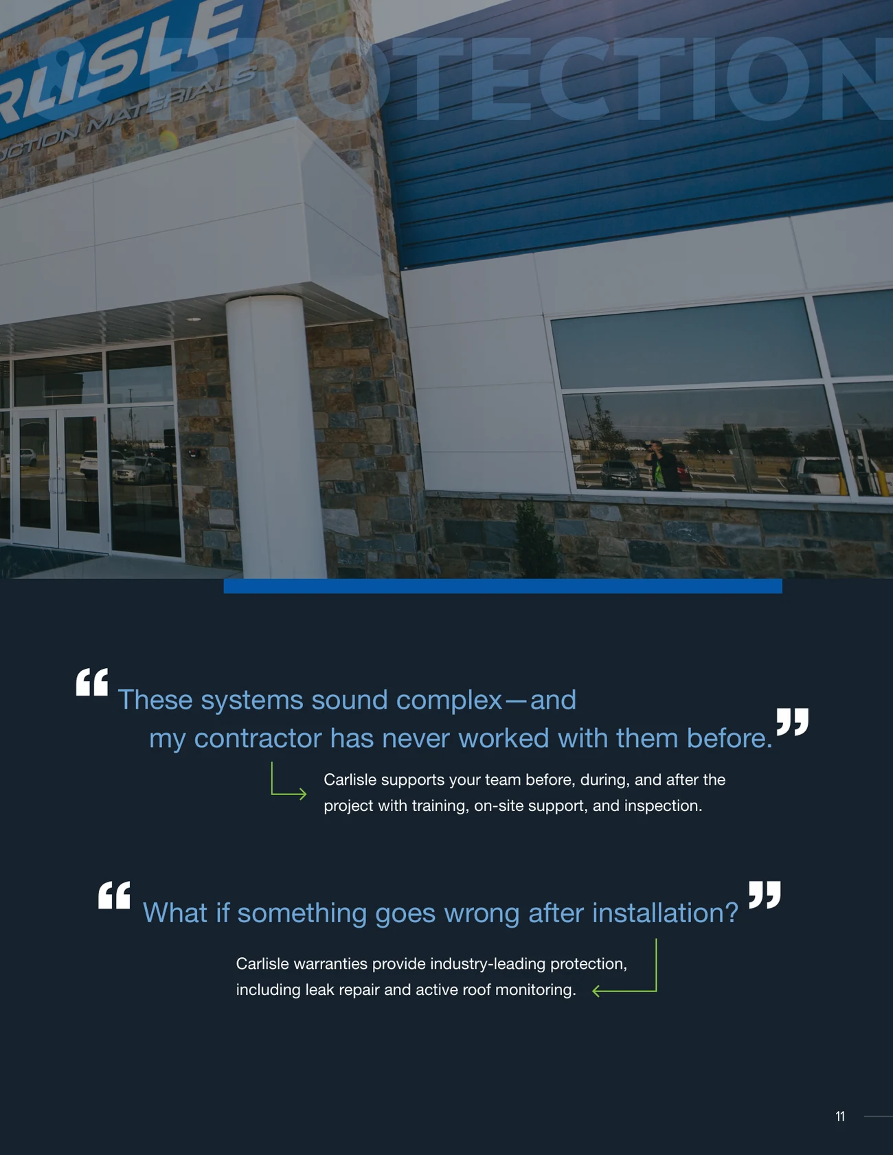 Building the future of data centers: the Carlisle data centers brochure, page 11