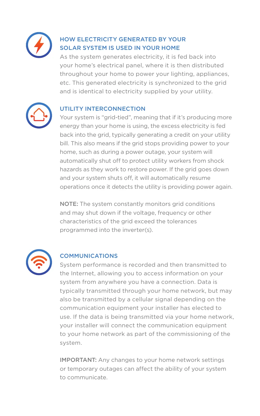 The CertainTeed Solar homeowner's manual, page 6