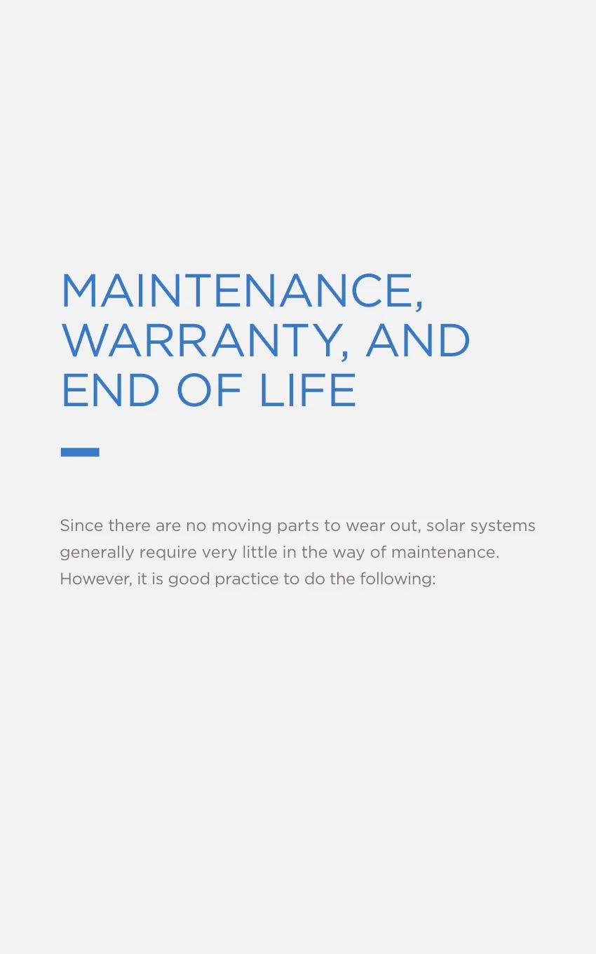 The CertainTeed Solar homeowner's manual, page 9