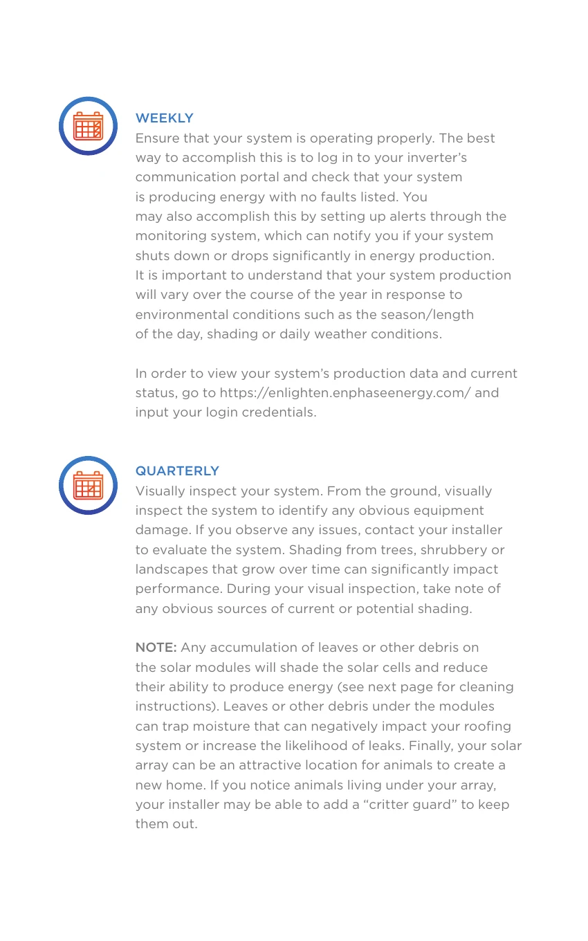 The CertainTeed Solar homeowner's manual, page 10