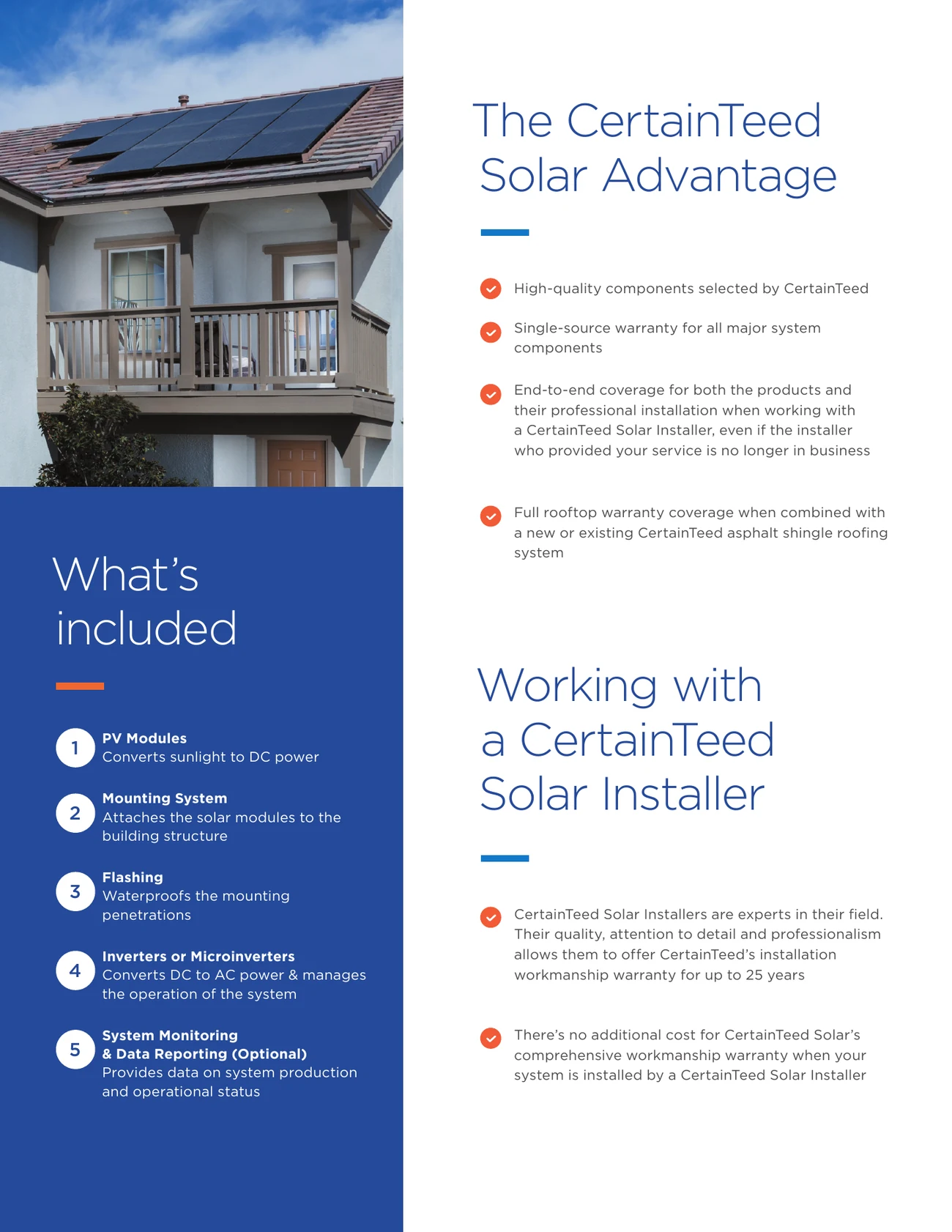 The Solstice photovoltaic system brochure, page 3