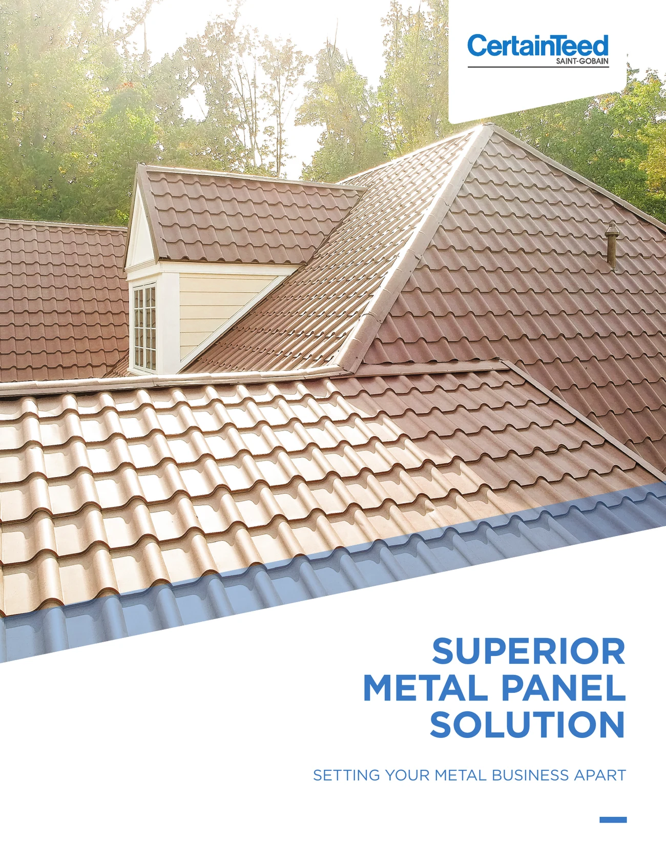 Superior metal panel solution: the stone coated metal leave-behind, page 1
