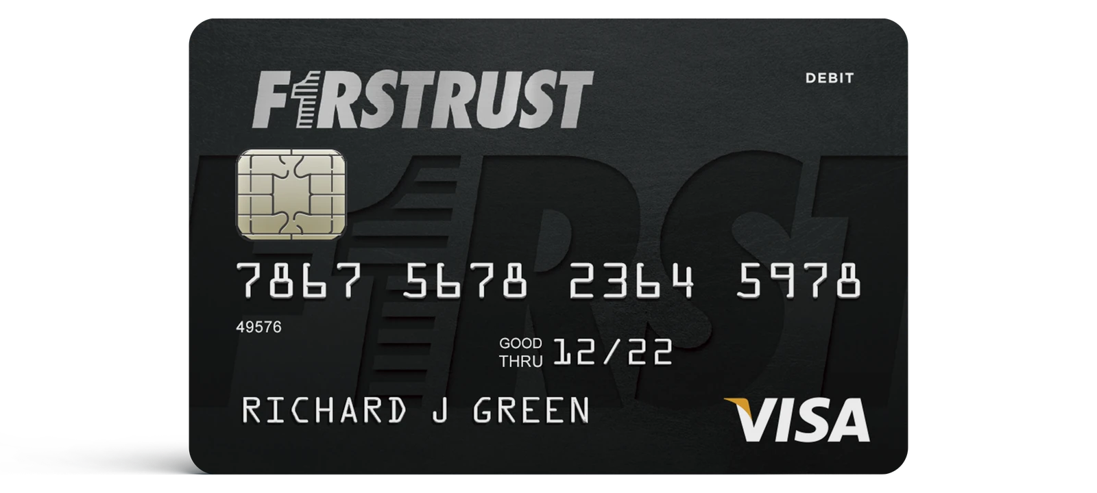 The Firstrust Black Debit card