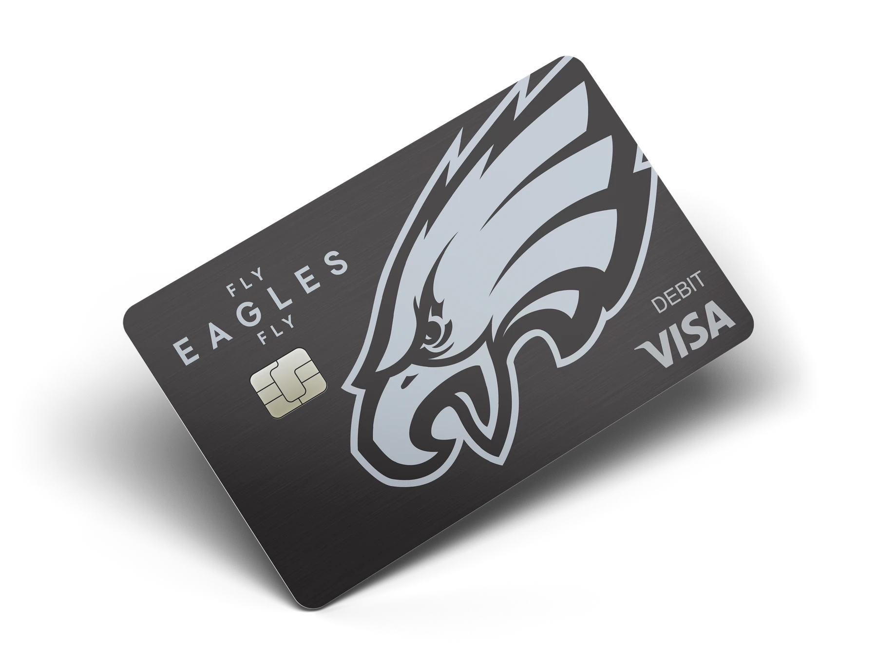 The black Eagles debit card