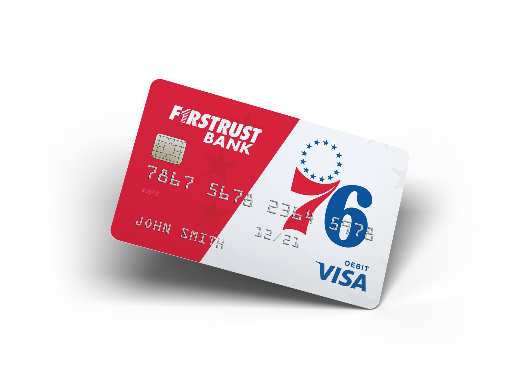 The Firstrust 76ers debit card