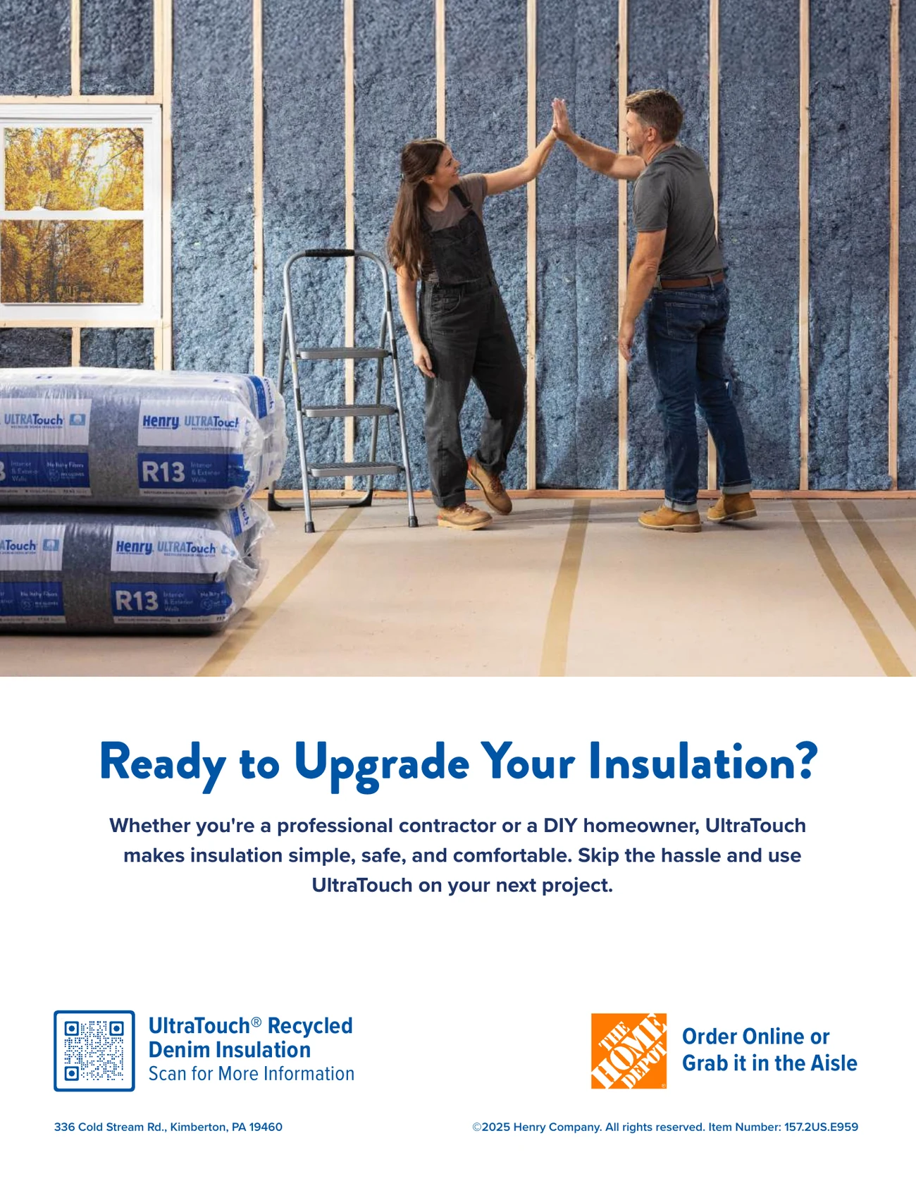 UltraTouch, smart for pros, easy for DIYers: the 4-page brochure, page 4