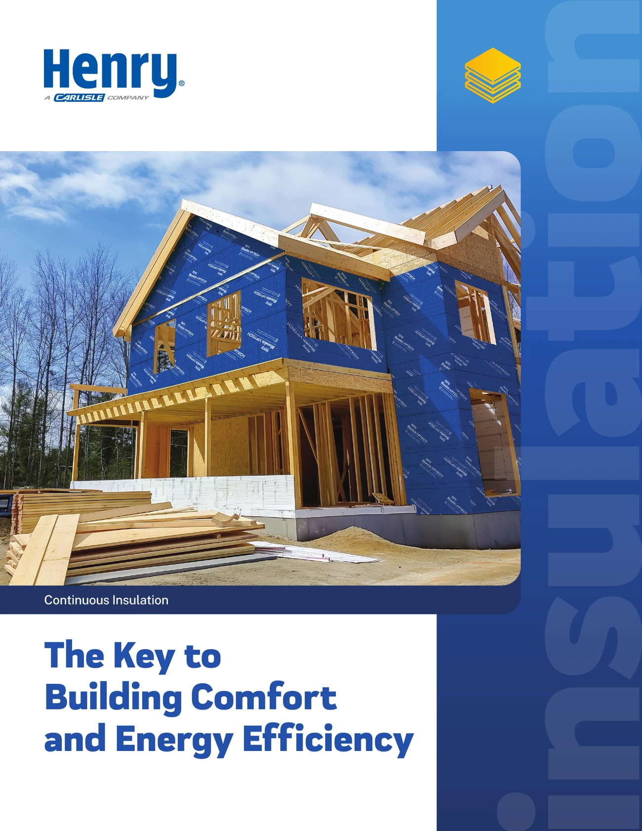 Continuous insulation, the key to building comfort and energy efficiency: the wall system brochure, page 1