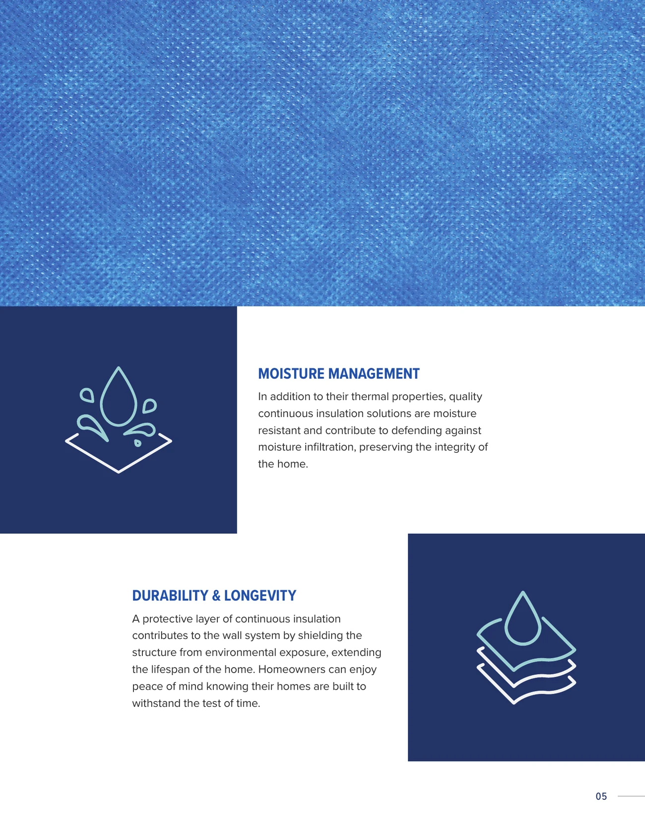 Continuous insulation, the key to building comfort and energy efficiency: the wall system brochure, page 5