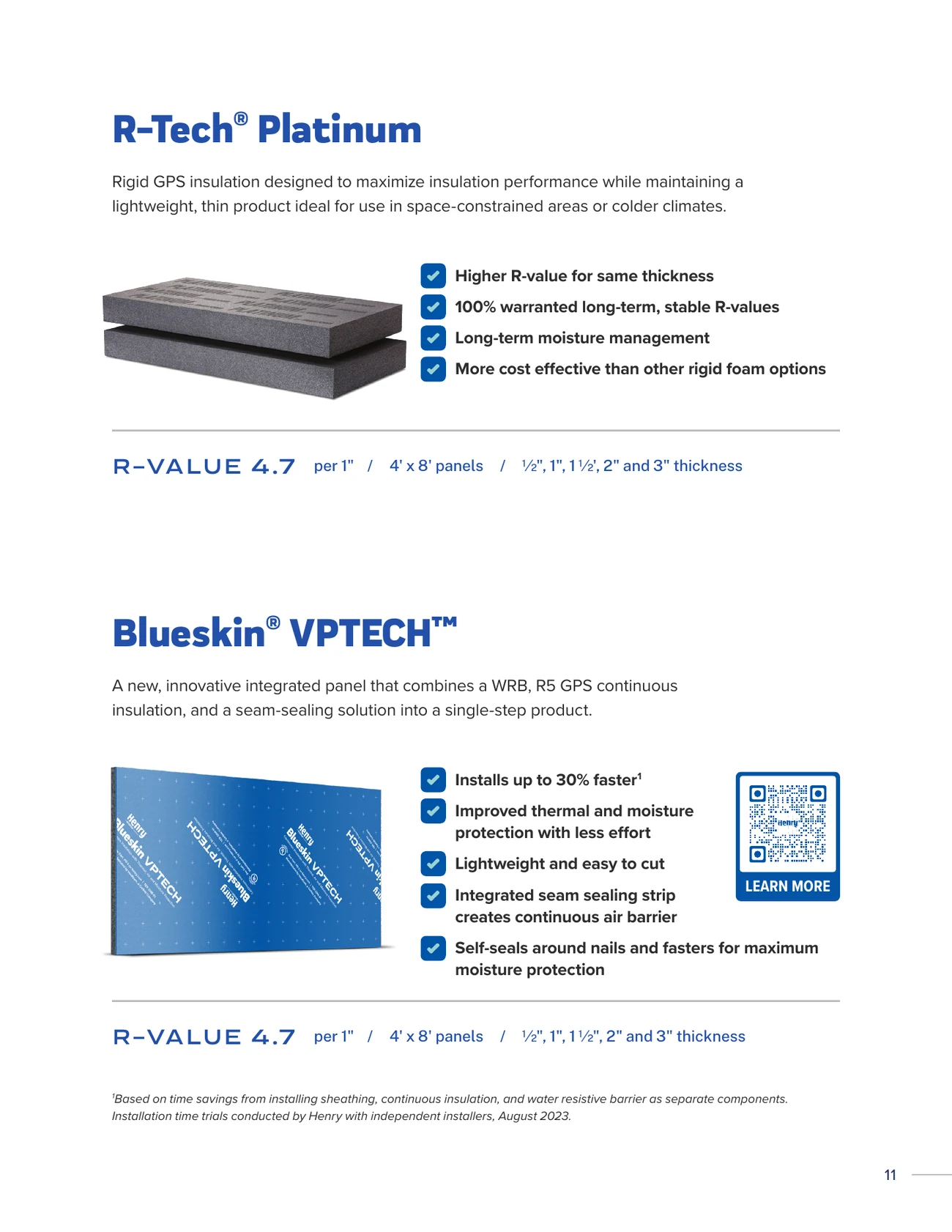 Continuous insulation, the key to building comfort and energy efficiency: the wall system brochure, page 11