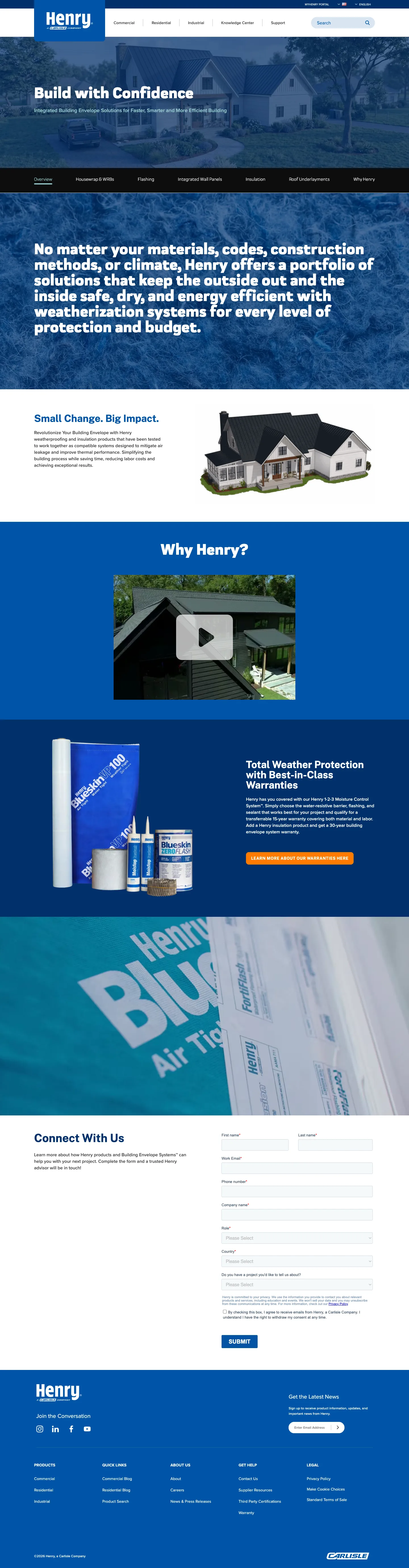 The Residential Systems overview: build with confidence, whatever the materials, codes or climate