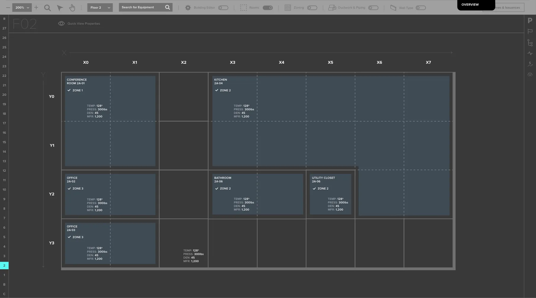 Change tracking, screen 2 of 8