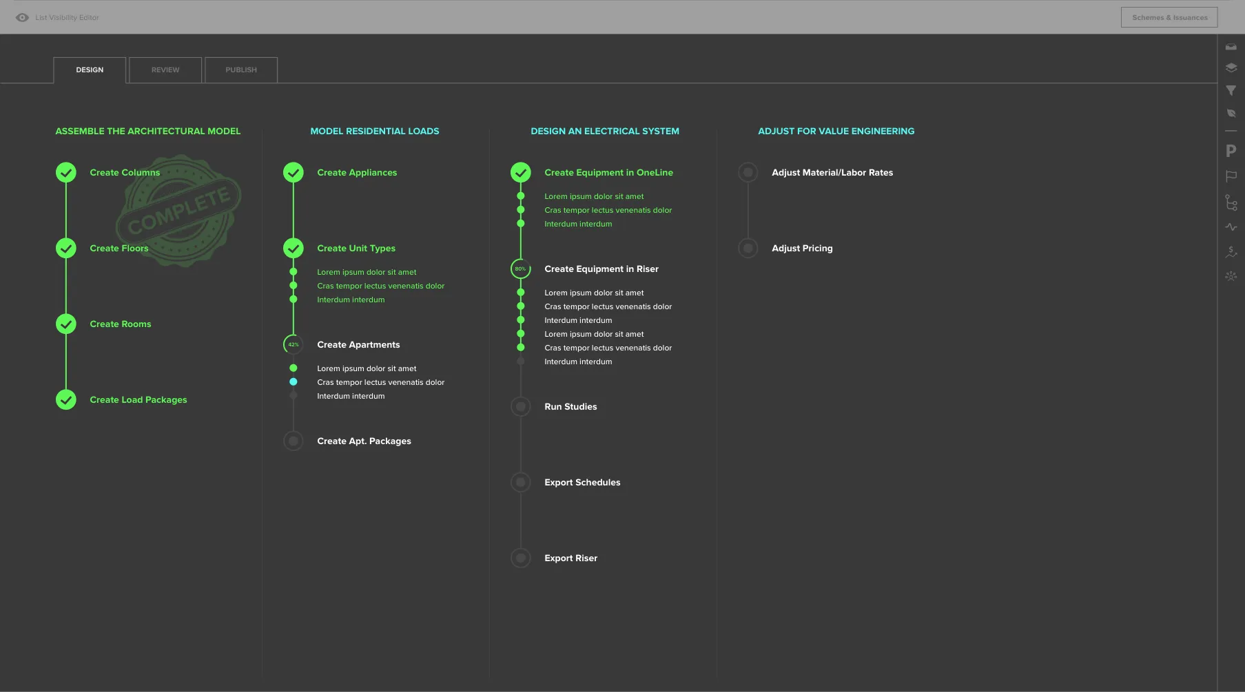 Roadmap, screen 2 of 4