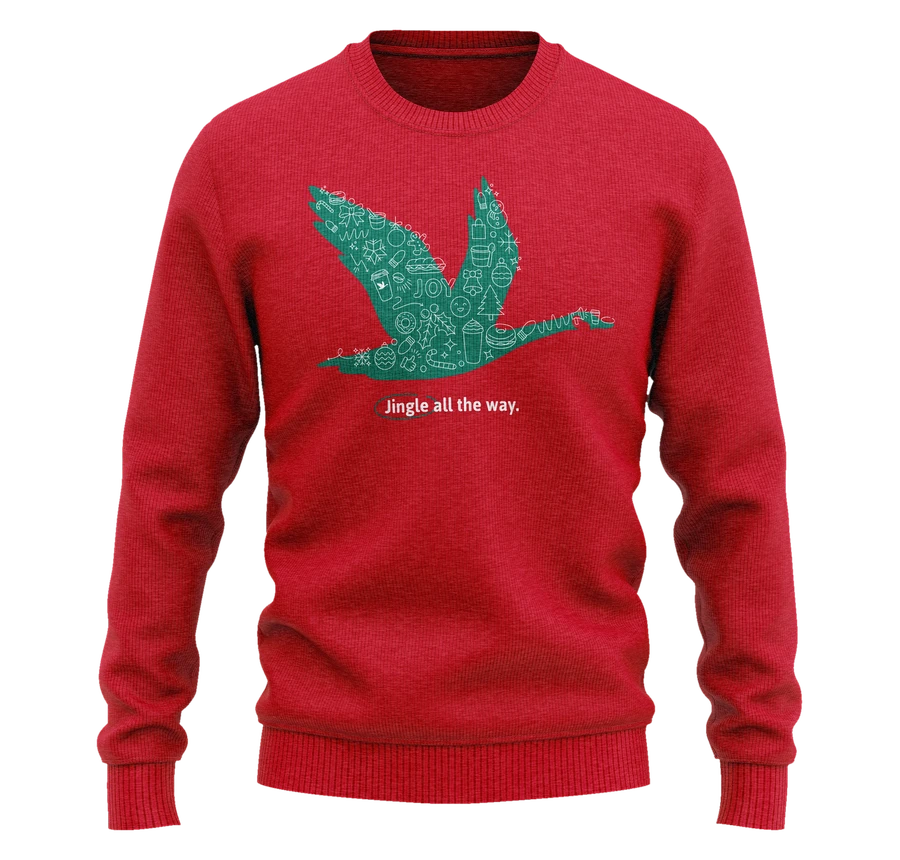 Holiday sweater, Jingle all the way