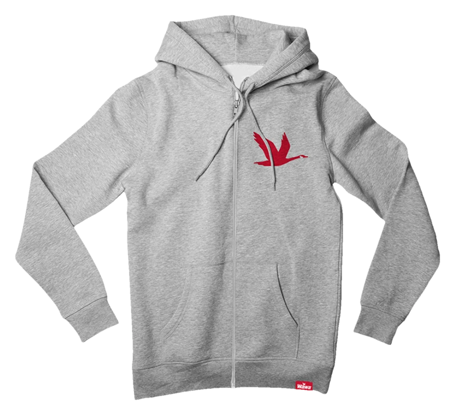 Zip hoodie, goose