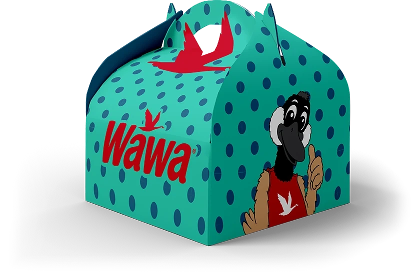 Kids meal box, dots